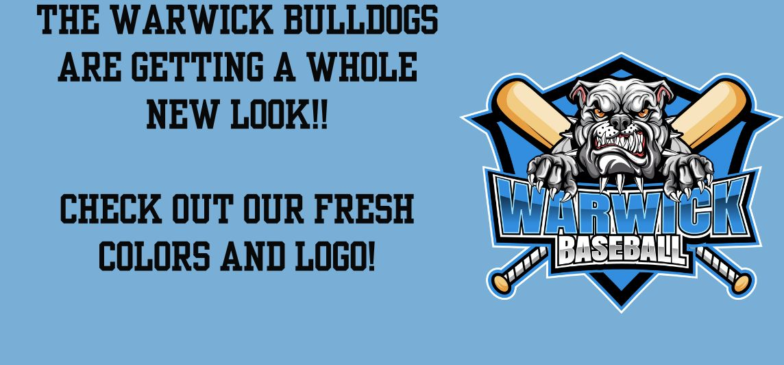 Warwick Bulldogs Little League New Colors and Logo!