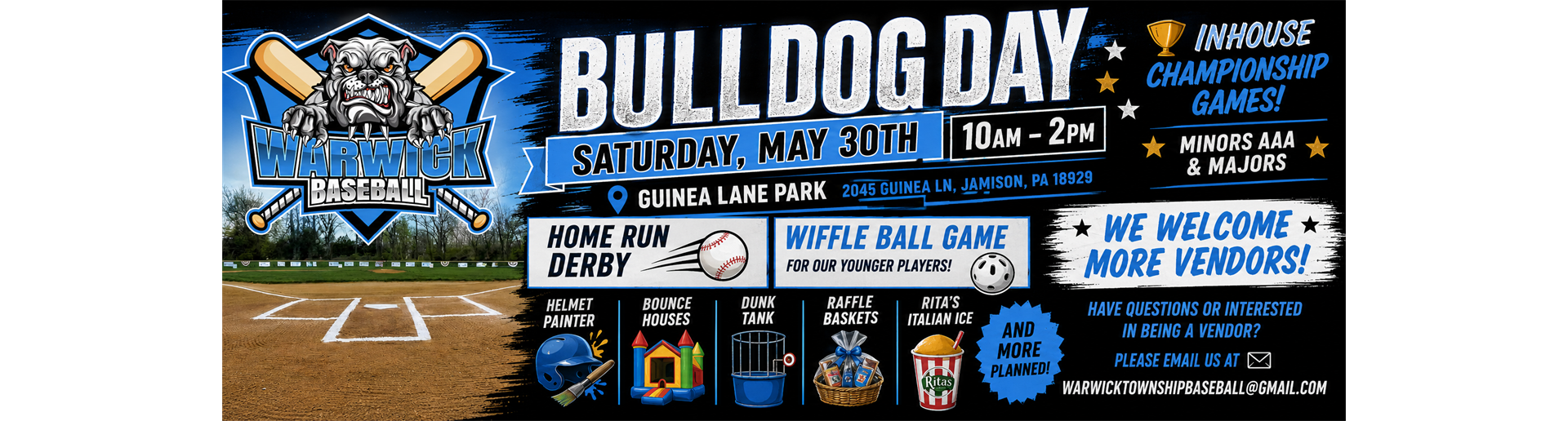 BULLDOG DAY IS SATURDAY, MAY 30th, 2026